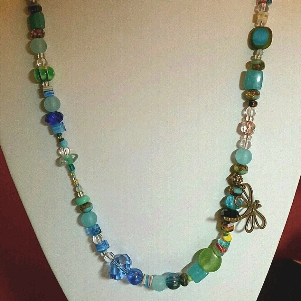 ARTISAN DRAGONFLY NECKLACE